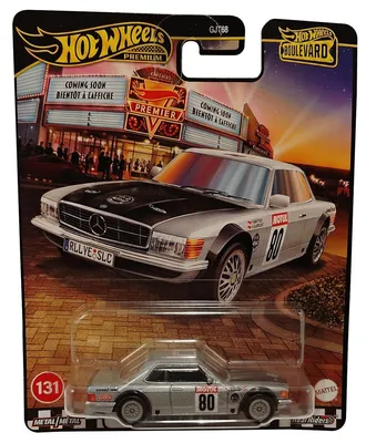Produktbild von Hot Wheels Boulevard ’80 Mercedes-Benz 500 SLC Rallye 1:64 Die-Cast Fahrzeug