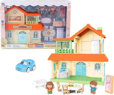 Immagine prodotto di Villa della casa delle bambole con accessori