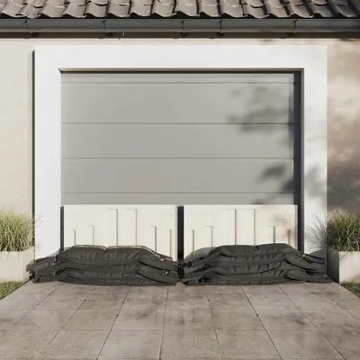 Produktbild von 100 Sandsäcke in Dunkelgrün, 103x25 cm, aus HDPE | Wasserdicht, reißfest, mit Kordelzug, wiederverwendbar, für den Hochwasserschutz zu Hause