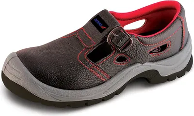 Produktbild von Sicherheitssandalen D1, Leder, Größe: 41, Kat.S1 SRC