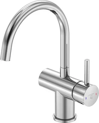 Produktbild von Steinberg Serie 100 Waschtischarmatur 1001500 schwenkbarer Auslauf, mit Ablaufgarnitur 1 1/4", chrom