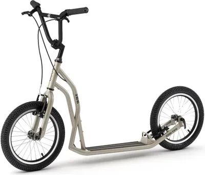 Produktbild von Tretroller Yedoo Steel S1616 Dogscooter Scooter Roller Cityscooter silber