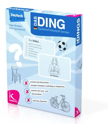 Produktbild von Das Dings: Spielend Deutsch lernen