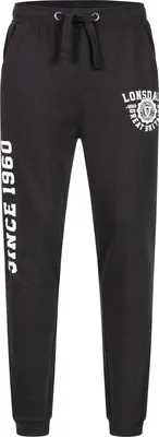 Produktbild von Herren Jogginghose normale Passform BIGBURY Black/White XXL Lonsdale