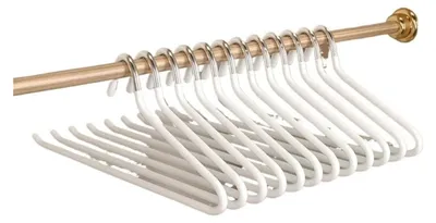 Imagen del producto de Juego de 5 percheros para pantalones, ideales para organizar y guardar ropa
