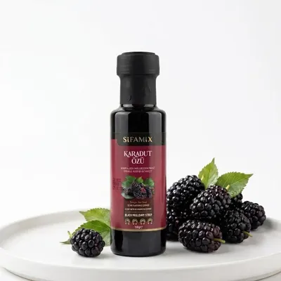 Produktbild von Urmu Schwarzer Maulbeerextrakt 150g – Traditionell hergestellt