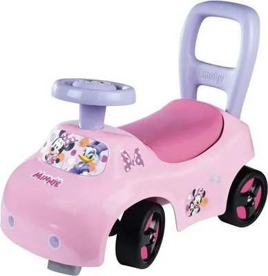Produktbild von Lauflernauto Minnie, 2 in 1, Staufach unter dem Sitz, Ab 10 Monaten, Französische Herstellung