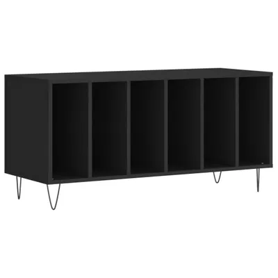 Zdjęcie produktu dla vidaXL Szafka panelowa czarna 100x38x48 cm materiał drewnopochodny