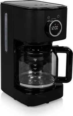 Produktbild von Princess 01.246060.01.001, Filterkaffeemaschine, 1,5 l, Gemahlener Kaffee, 900 W, Schwarz, Silber
