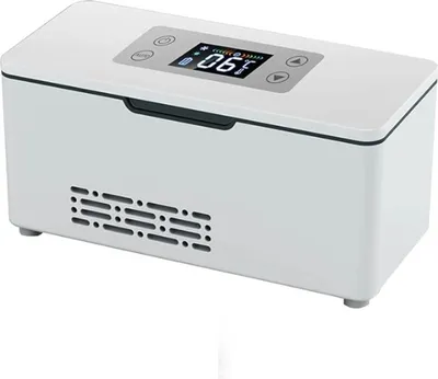 Zdjęcie produktu dla Przenośna Lodówka Na Insulinę Chłodziarka Insulinowa Na Leki 2-18*C