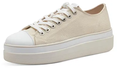 Produktbild von Tamaris Damen Sneaker Low Textil; Ivory/beige; 41 EU