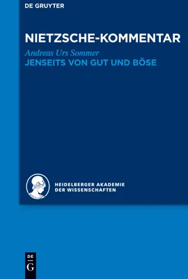 Produktbild von Kommentar zu Nietzsches "Jenseits von Gut und Böse"