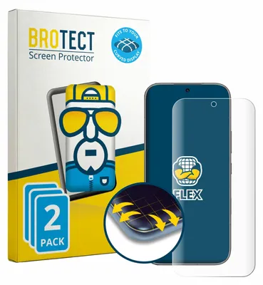 Produktbild von 2x BROTECT Fullscreen Schutzfolie für Honor 600 Displayschutz Folie Fullcover Klar Transparent