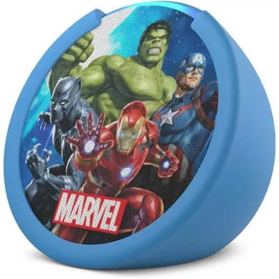 Productafbeelding van Amazon Echo Pop Kids - Spraakassistent - Marvel Avengers