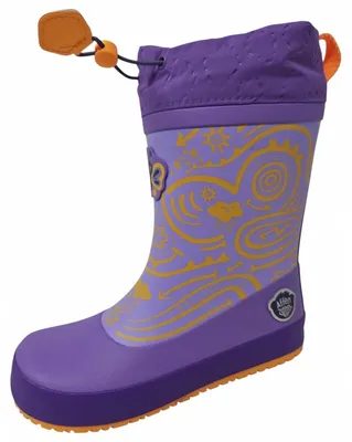Produktbild von Affenzahn Puddly Schmetterling Gummistiefel Lila