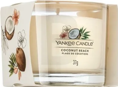 Image de Yankee Candle Coconut Beach Votivkerze 37 g