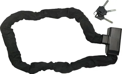 Zdjęcie produktu dla Zamek rowerowy 8 mm grubości, łańcuchowy, do motocykli, długość 120 cm, ilość: 1 sztuka