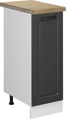 Immagine prodotto di Armadio cucina dispensa alto Vicco R-Line Antracite rustico 30 cm , PL Rovere, Model 45552