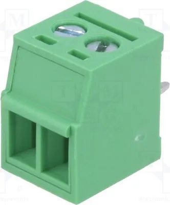 Produktbild von 2x Klemmleiste für gerade Wege: 2 DG383-3.5-02P-14-00AH Klemmleisten für 3,5mm