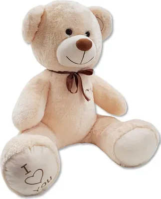 Immagine prodotto di Orsacchiotto XXL 160 cm - Peluche grande - peluche con fiocco - beige chiaro