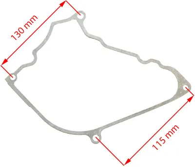 Produktbild von Dichtung für Motordeckel Motor mit Anlasser unten Lifan Loncin HMParts