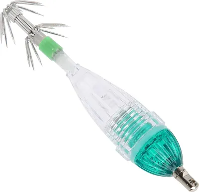 Produktbild von Hakenlicht Köder für Fische LED Tintenfischform grüne Unterwasserlampe
