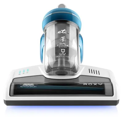 Produktbild von ETA Handstaubsauger Roxy I 350 W I Spezielles UV-Licht zerstört wirksam 99,9% der Allergene, Bakterien, Viren und Milben I Doppelzyklonsystem I 0,5L