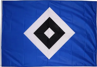 Produktbild von HAMBURGER SV HSV Fahne Schrebergarten blau weiss schwarz -