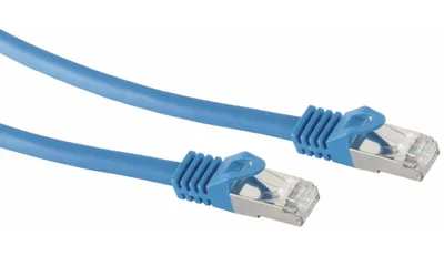 Produktbild von S/CONN maximum connectivity 75550-B, 50 m, Cat7, S/FTP (S-STP), RJ-45, RJ-45, Blau
