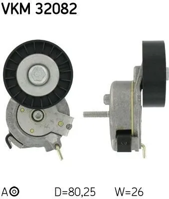 Produktbild von SKF VKM 32082 Spannrolle Keilrippenriemen für ALFA ROMEO 147 (937) SPIDER (916S) GT (937) 156 (932) 156 Sportwagon (932)