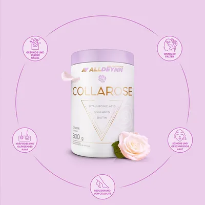 Produktbild von ALLDEYNN COLLAROSE 300g Mango-Passionsfrucht Kollagen Collagen Haut Haare Hyaluronsäure