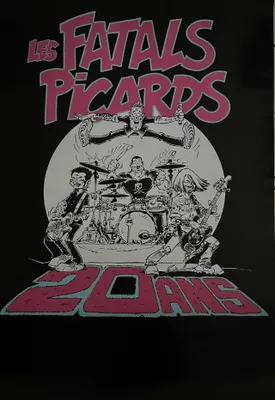 Zdjęcie produktu dla Les Fatals Picards - 20 lat - PLAKAT - 80x120 cm
