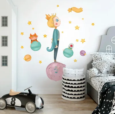 Produktbild von Kinderwandtattoo Stern Cometa 120 x 30 cm, Wanddekoration, für Kinderzimmer