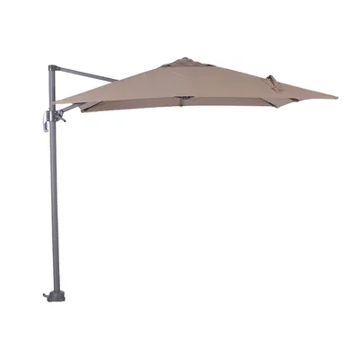 Zdjęcie produktu dla Parasol Garden Impressions Hawaii S - 250x250 carbon black/ taupe
