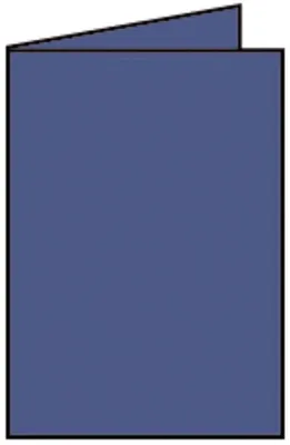 Produktbild von Rössler Papier 220719590 Coloretti Doppelkarte - B6 hoch, 5 Stück, jeans