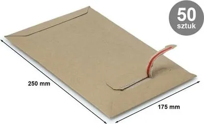 Obrázok produktu pre Kartónový obal na balíky 175 x 250 mm 450 g hnedý 50 kusov