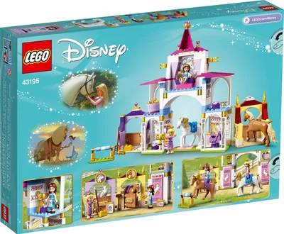 Immagine prodotto di LEGO® Disney Belles and Rapunzel's Royal Stables - 43195 NUOVO! Parti 239x