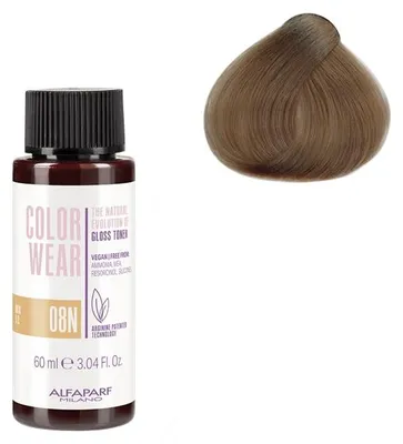 Zdjęcie produktu dla Alfaparf Milano Color Wear Gloss Toner 08N Delikatny jasny naturalny blond