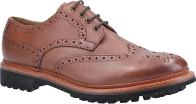 Image de Chaussures à lacets Cotswold hommes Quenington Commando cuir FS6742 (46 EU) (Marron)