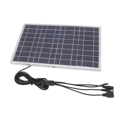 Obrázek produktu pro 8V 15W solární panel, solární panel, přenosný solární panel, solární nabíjecí panel, venkovní solární nabíječka, sada nabíječek baterií