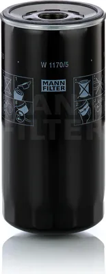 Produktbild von Ölfilter MANN-FILTER W 1170/5 Anschraubfilter