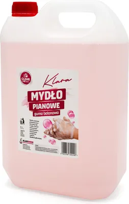 Obrázok produktu pre Klara penové mydlo, vôňa žuvačky, 5l