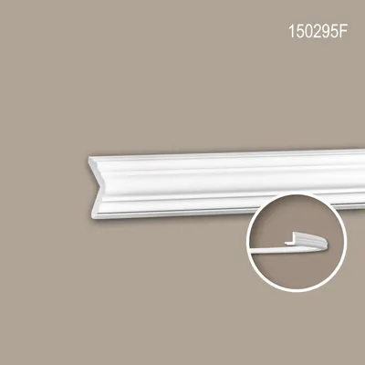 Produktbild von PROFHOME 150295F flexible Eckleiste Stuckleiste aus flexiblem Polyurethan 2 m