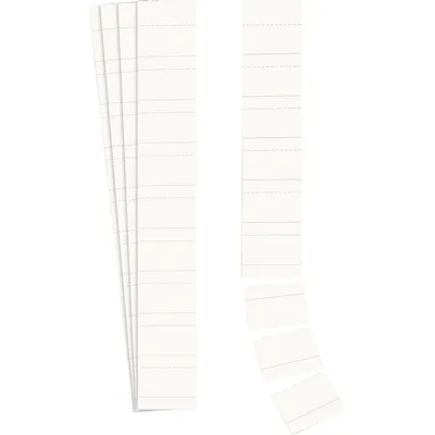Produktbild von Ultradex Einsteckkarte Planrecord 140708 70x32mm weiß 90 St./Pack.