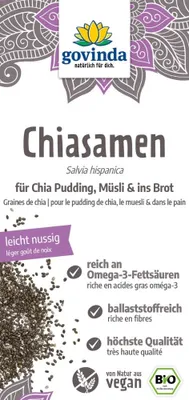 Produktbild von Govinda Chia-Samen  450g