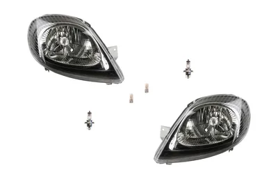 Produktbild von Scheinwerfer passend für Opel Vivaro 01-06w. Leuchtmittel Satz L R 4414032 7700311371 2606000QAE 91165719 4408723 7700311372 2600 Johns