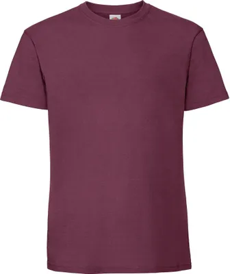 Produktbild von Fruit Of The Loom Herren Premium T-Shirt PC3033 (S) (Burgunder)