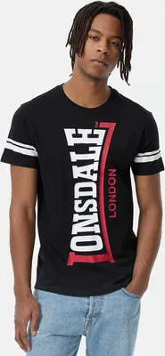 Produktbild von Lonsdale Herren Shirt -  Polbain schwarz 117351 L