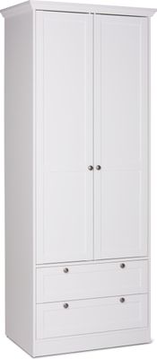 Intertrade  Kleiderschrank weiß; 001737