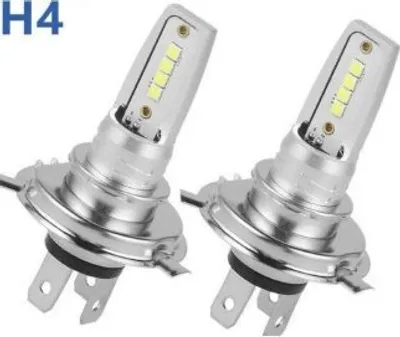 Productafbeelding van LED-koplampen, +300% meer helderheid (2 stuks) H4 - SILVERLED
